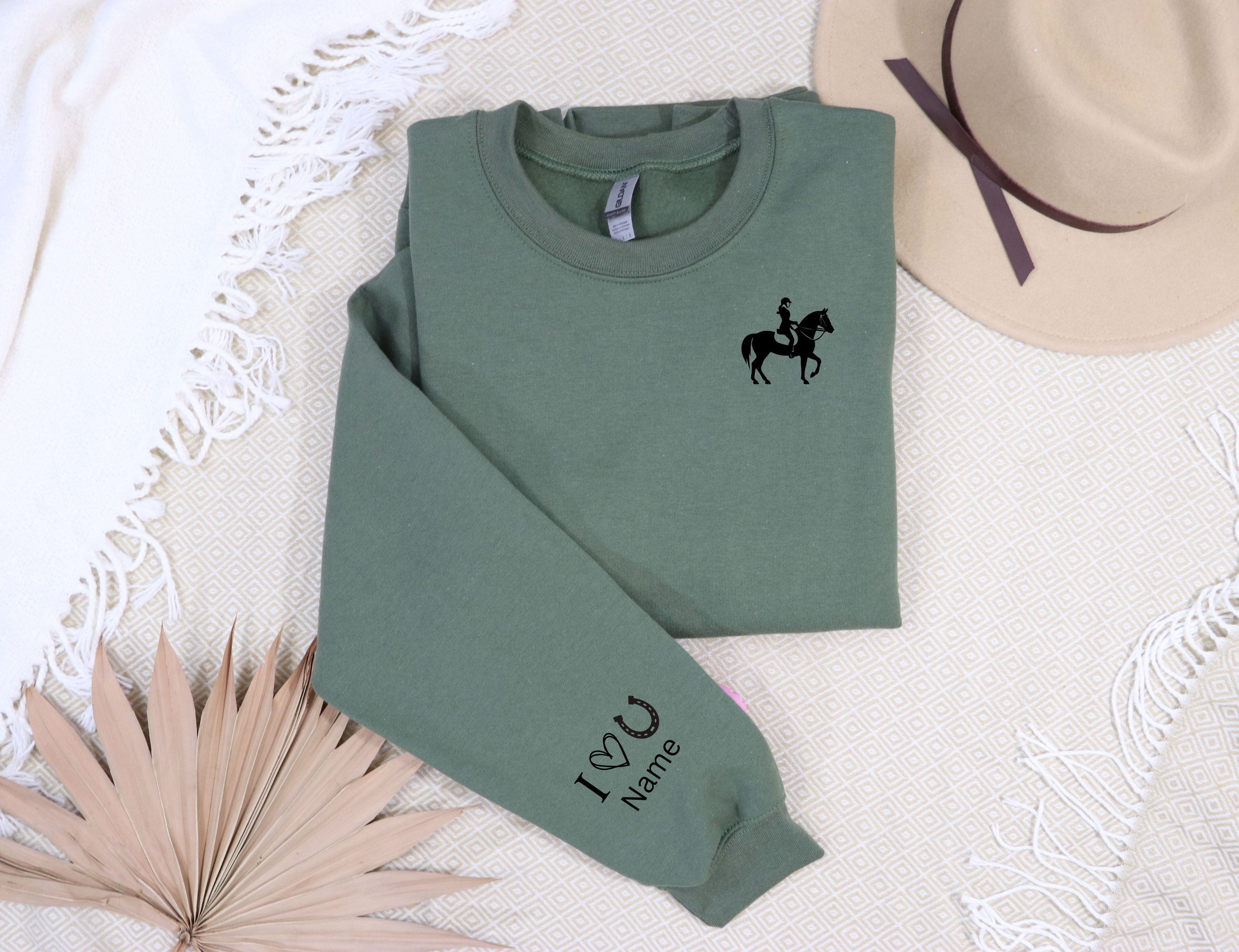 Customizable Crewneck Sweatshirt - Dressage