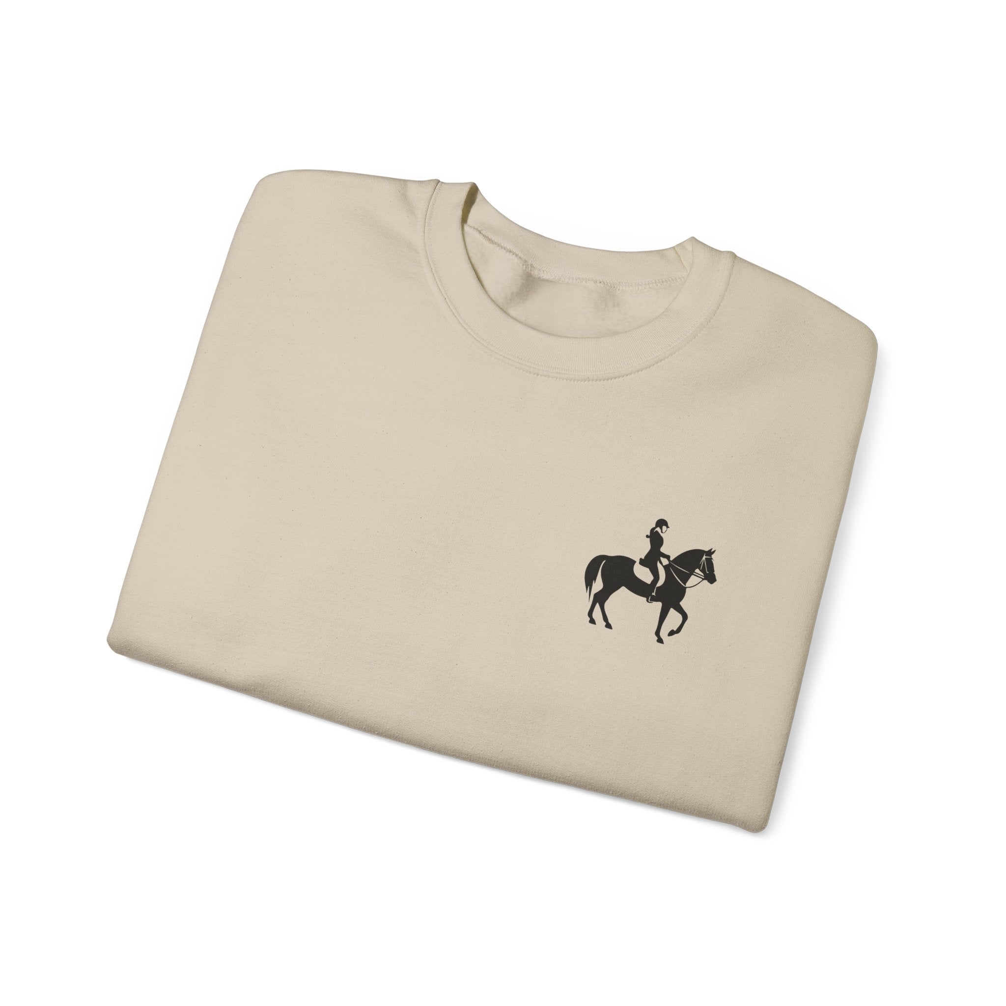 Customizable Crewneck Sweatshirt - Dressage