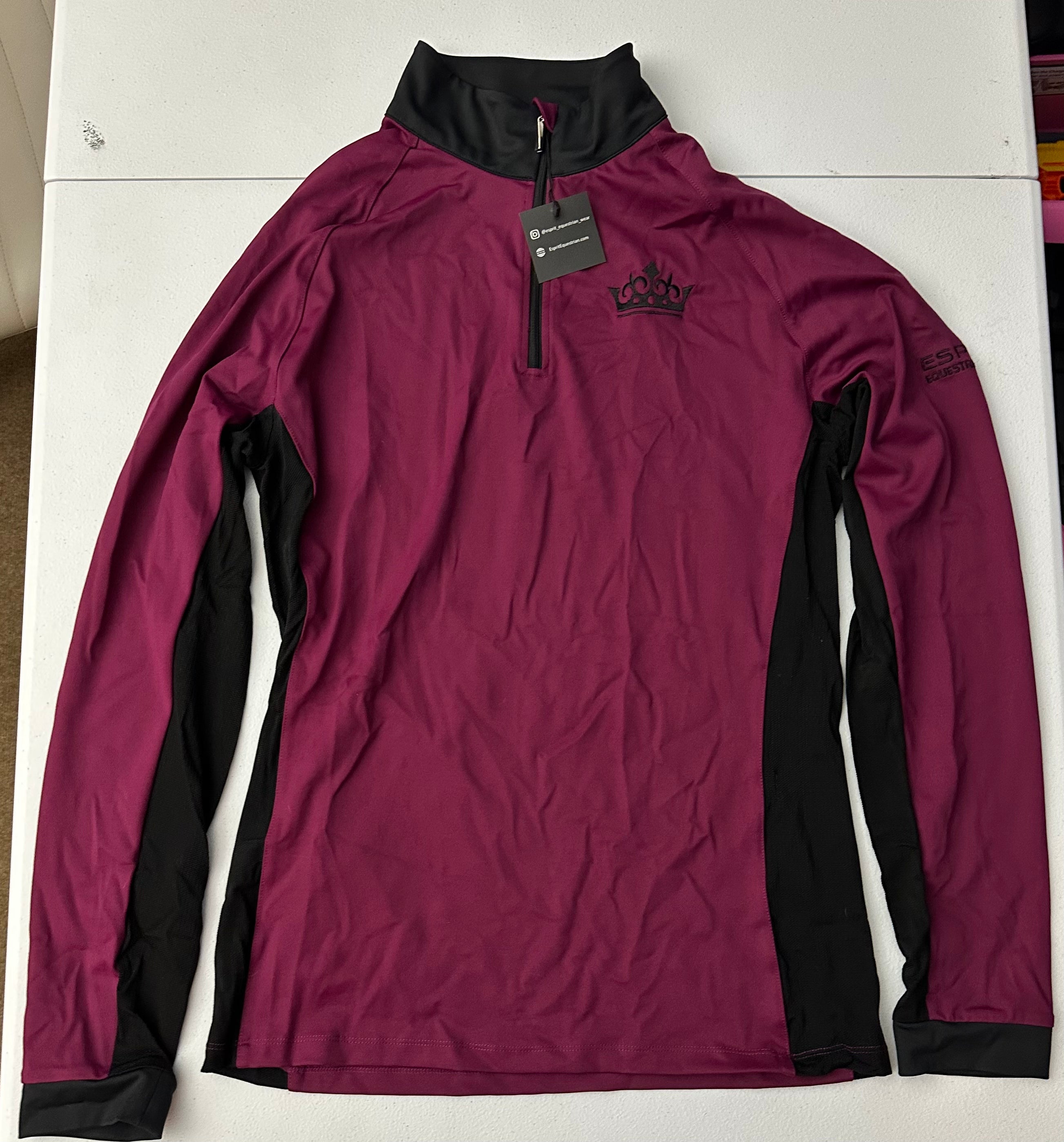 (17) Base Layer, Merlot XX-LARGE