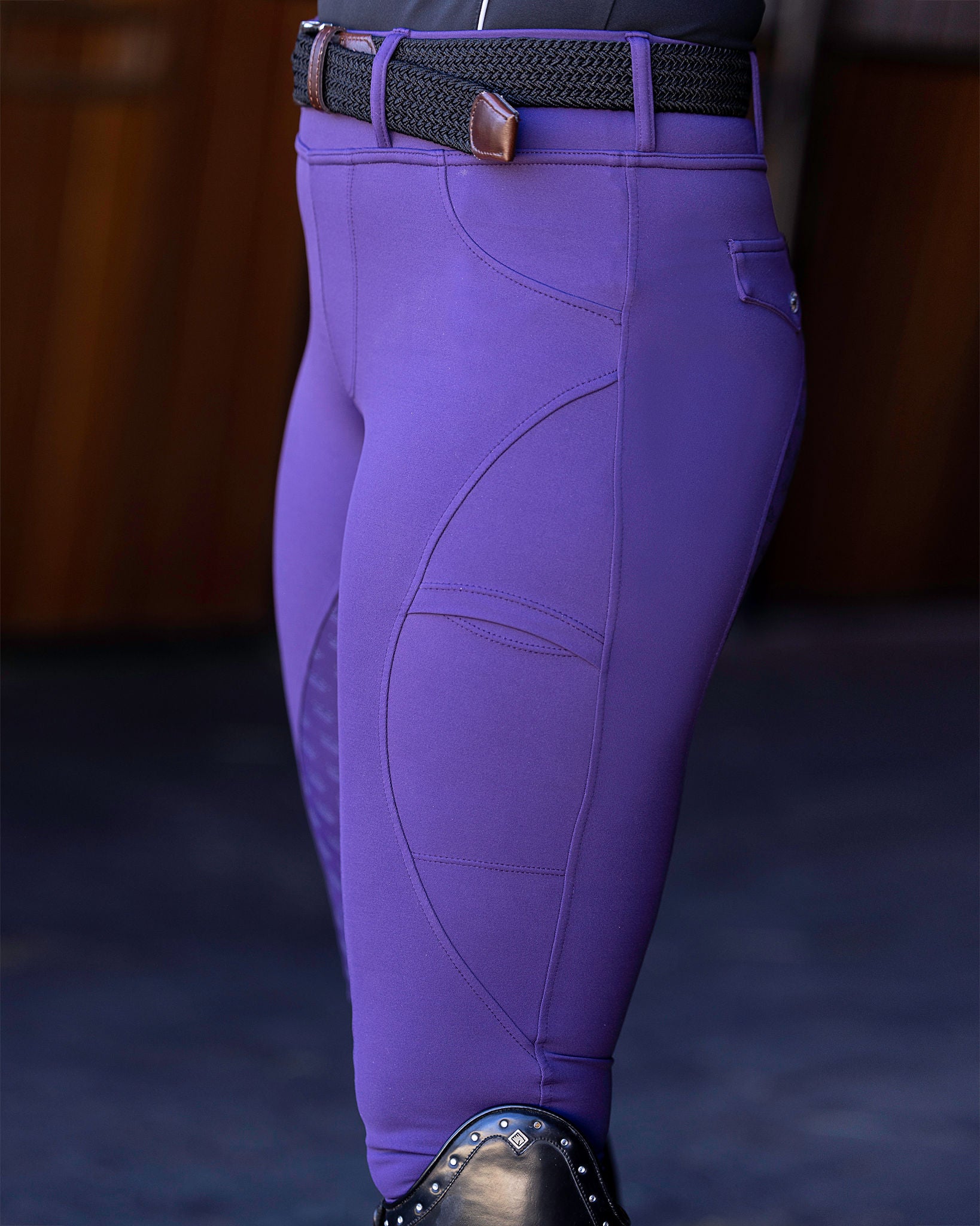 Classic Riding Tight - Eggplant