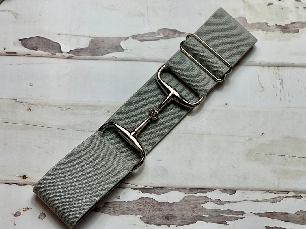 Snaffle Belt - Grey