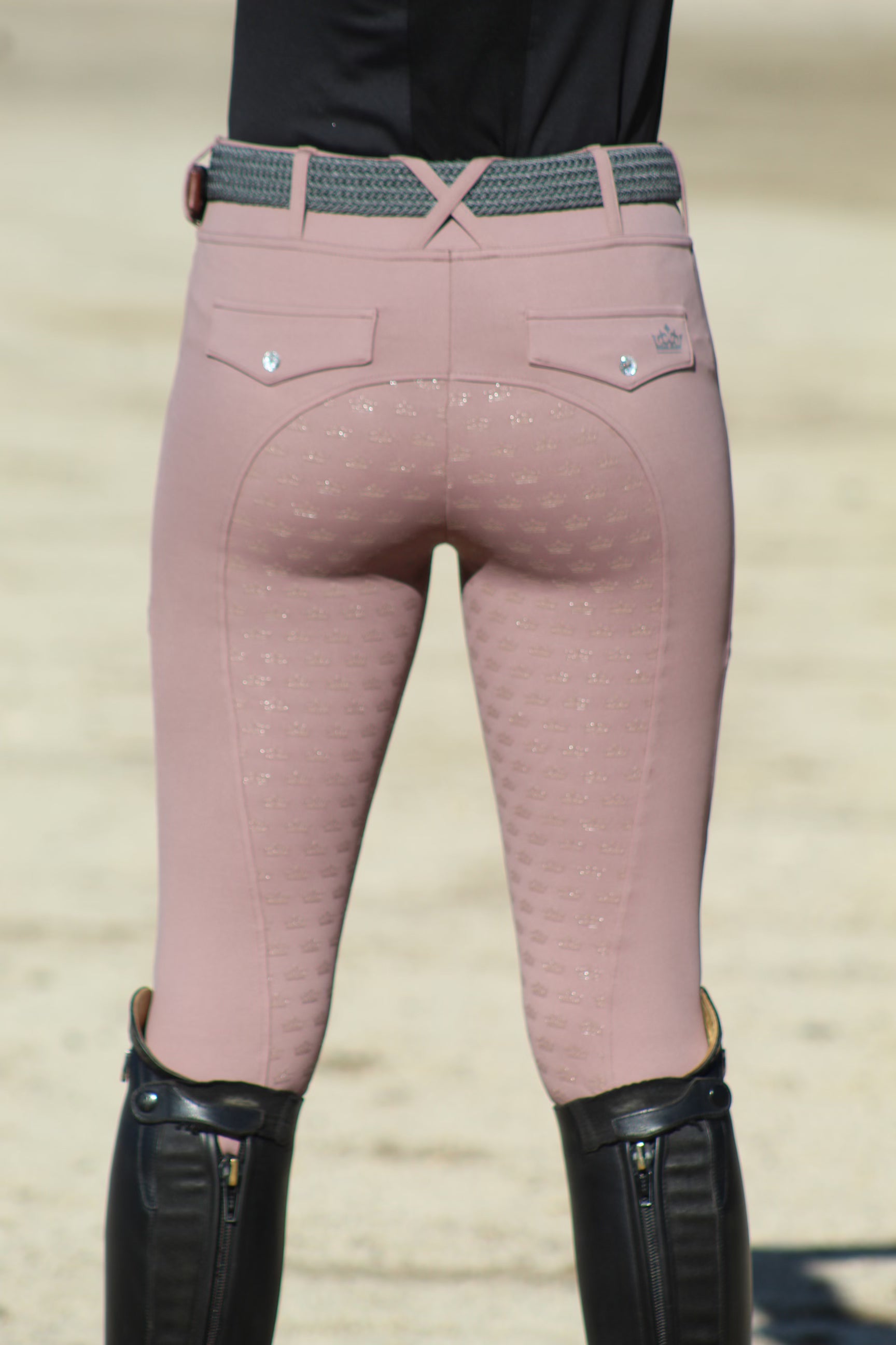Classic Riding Tight - Dusty Rose