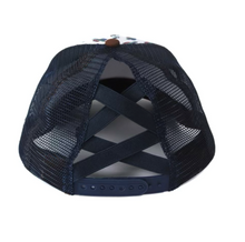 Load image into Gallery viewer, Cactus Hat - Brown/Blue
