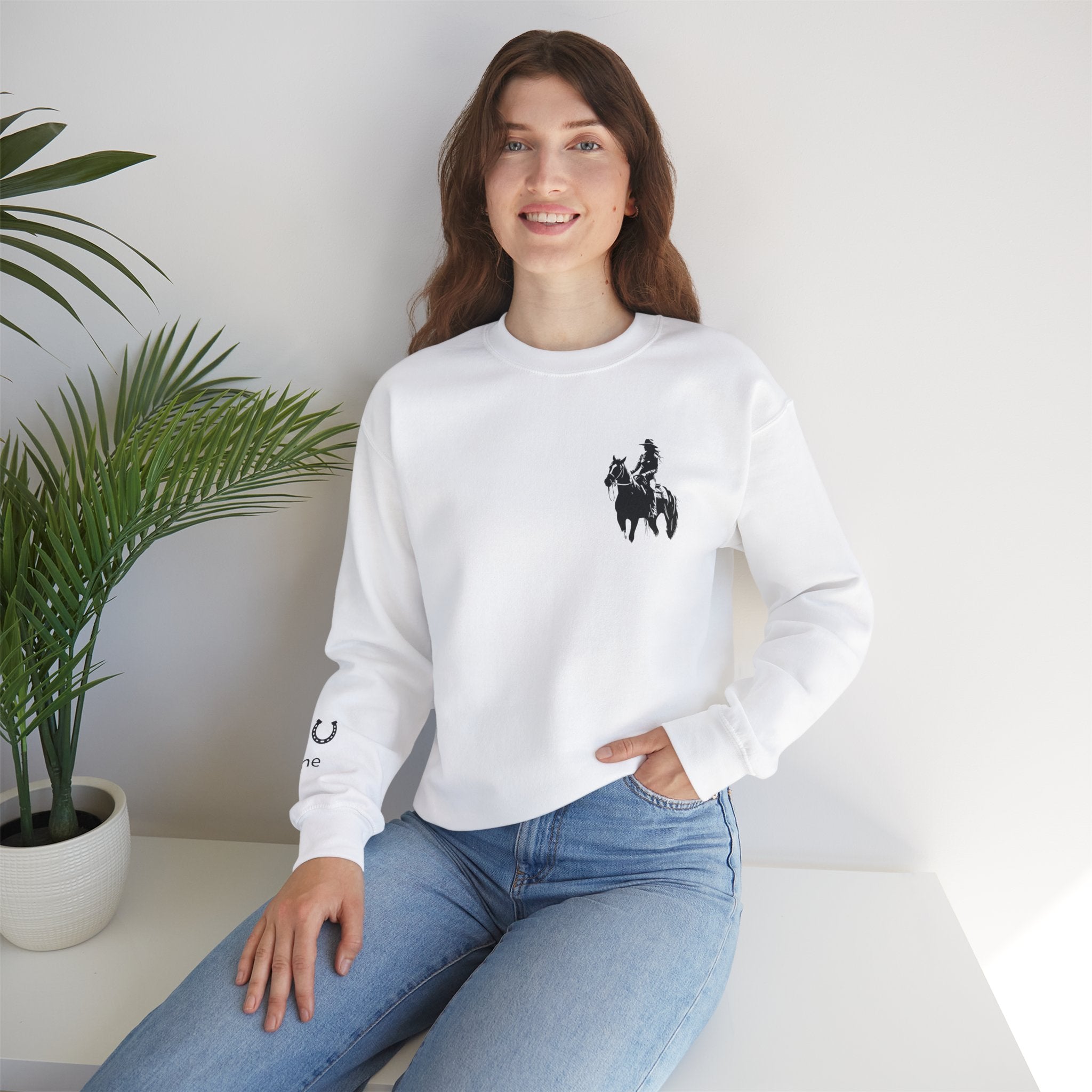 Customizable Crewneck Sweatshirt - Western