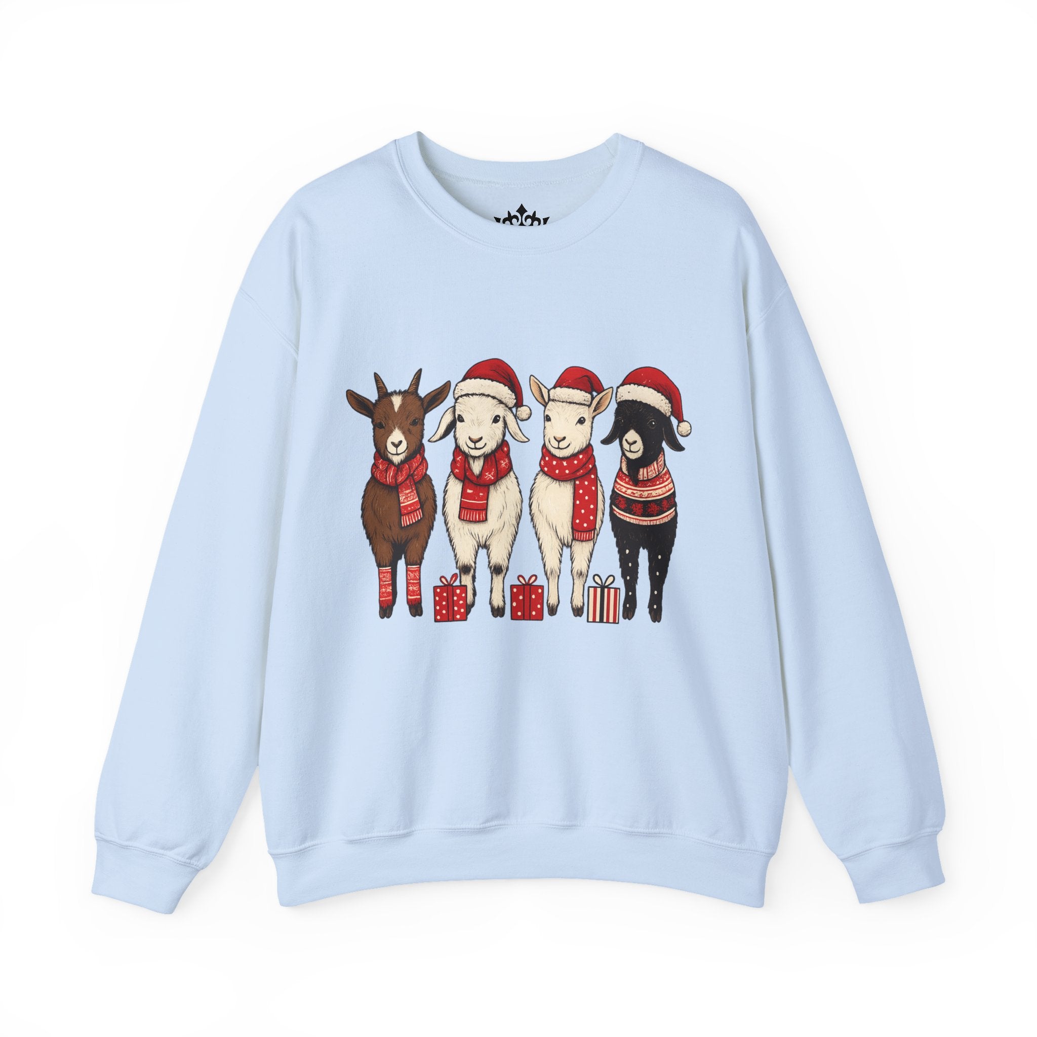 Christmas Goats Holiday Sweatshirt