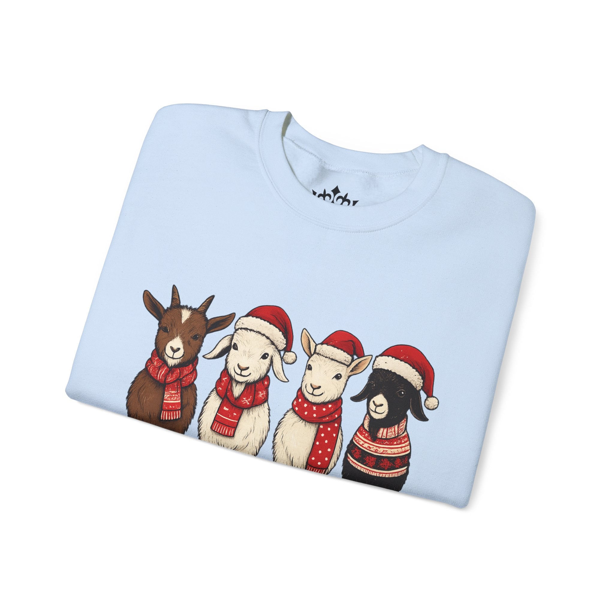 Christmas Goats Holiday Sweatshirt