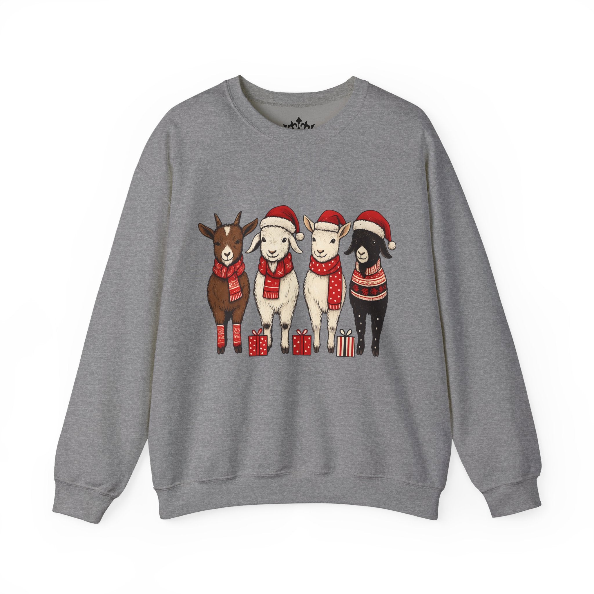 Christmas Goats Holiday Sweatshirt