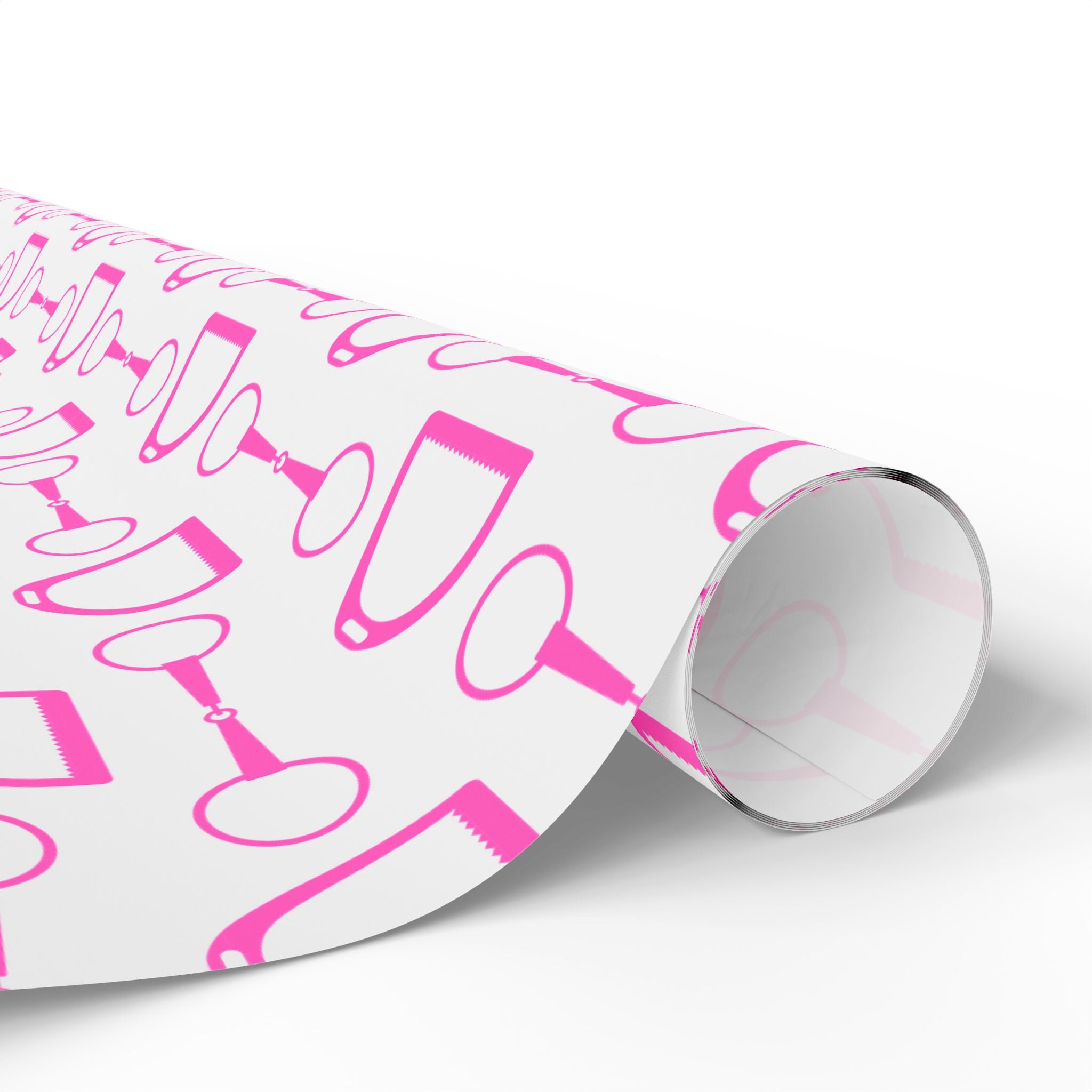 Snaffle Wrapping Paper (Pink)