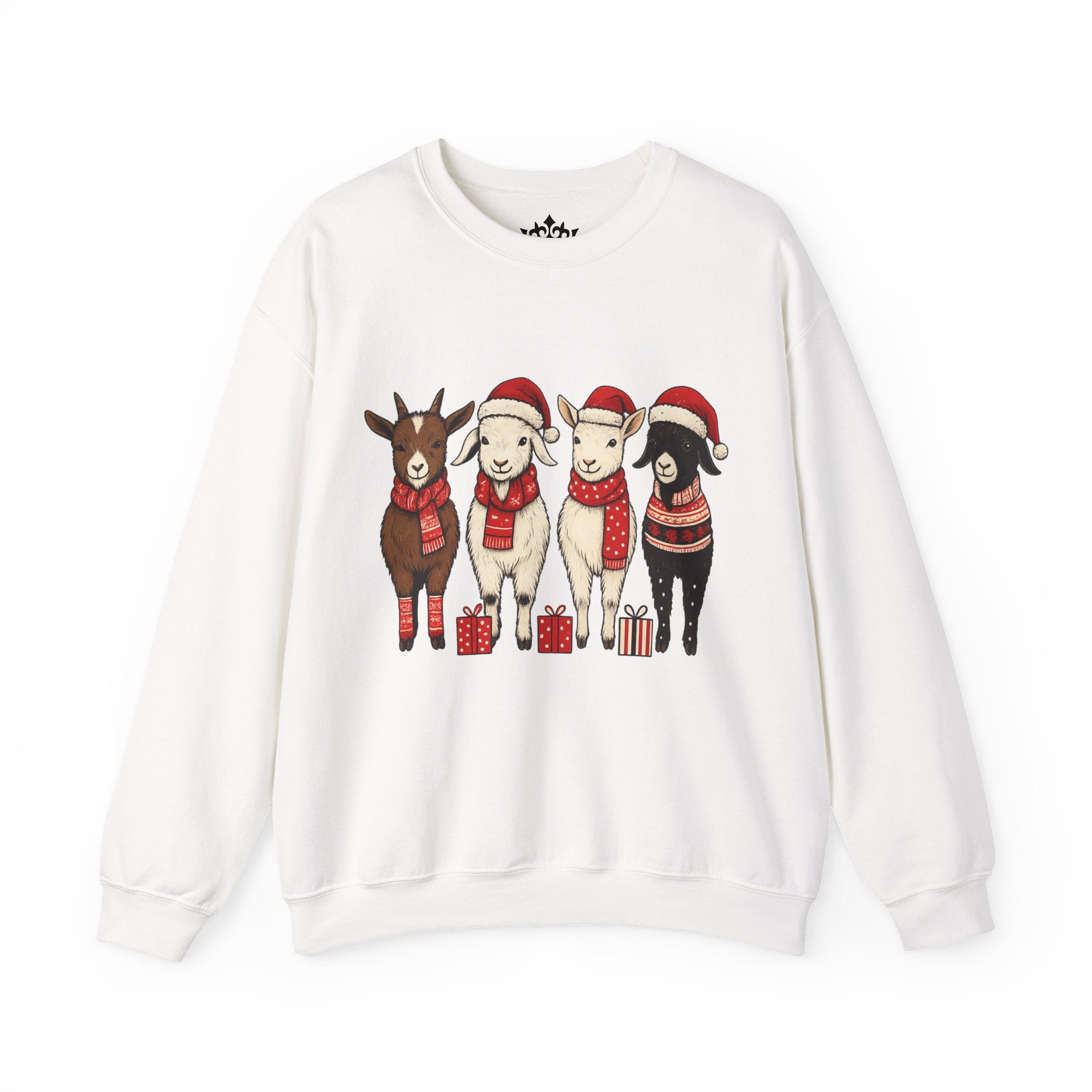Christmas Goats Holiday Sweatshirt