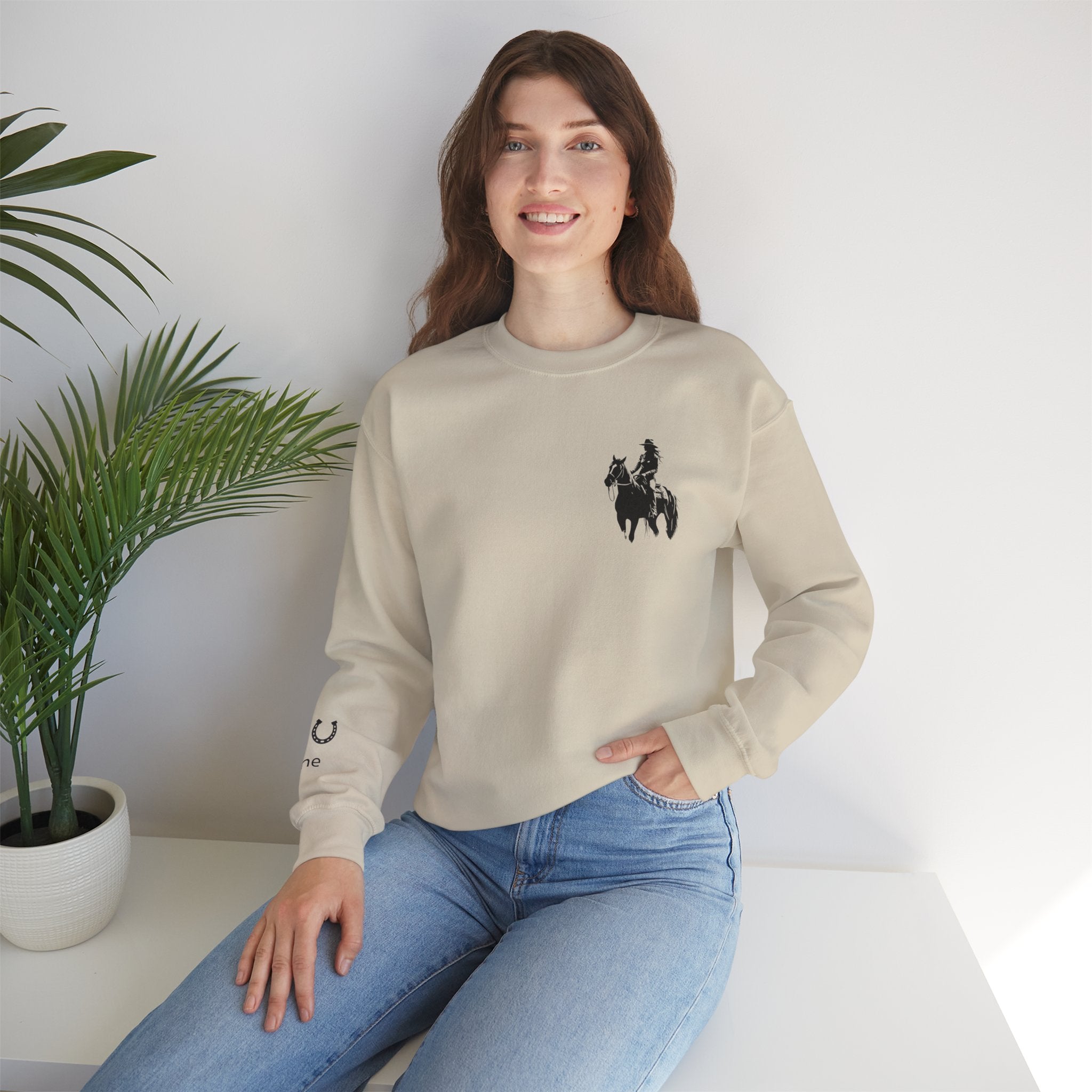 Customizable Crewneck Sweatshirt - Western