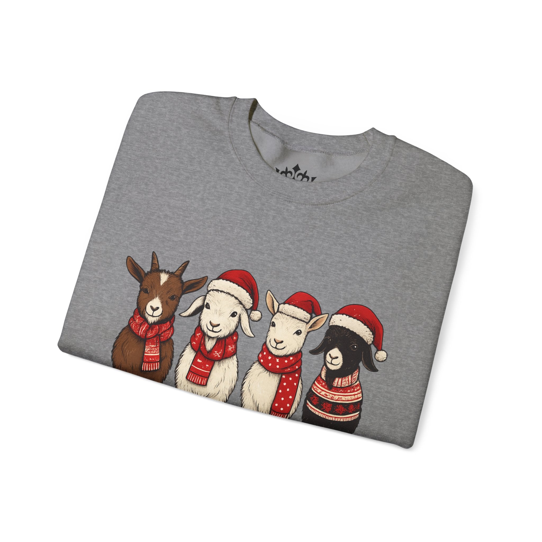Christmas Goats Holiday Sweatshirt
