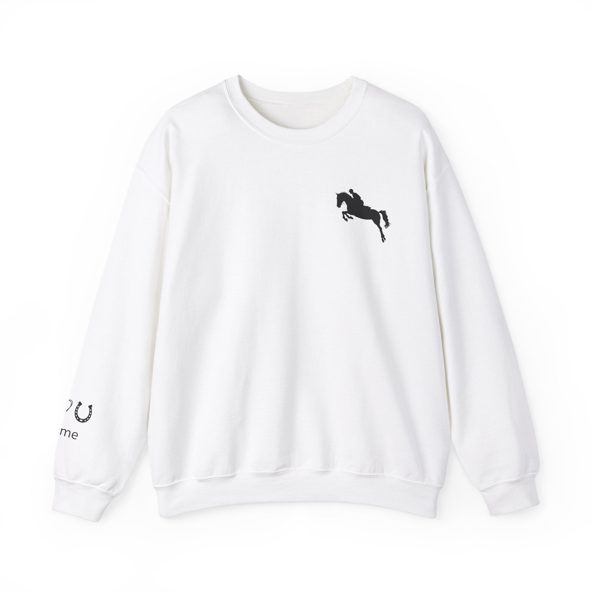 Customizable Crewneck Sweatshirt - Jumping