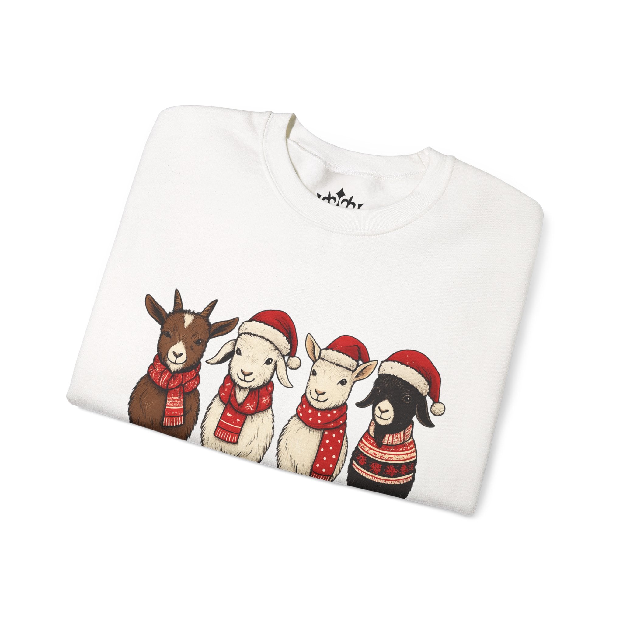 Christmas Goats Holiday Sweatshirt