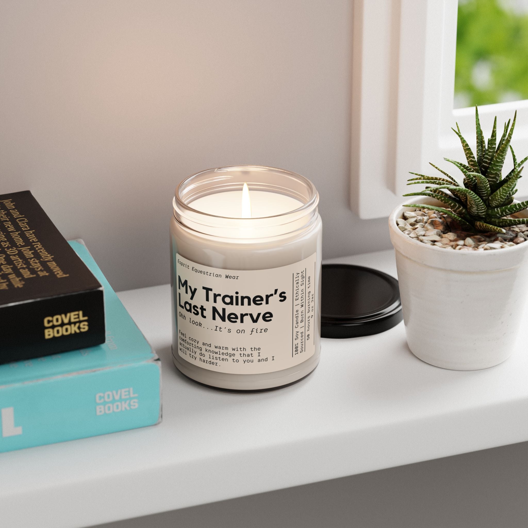 My Trainer's Last Nerve - Scented Candle, 9oz