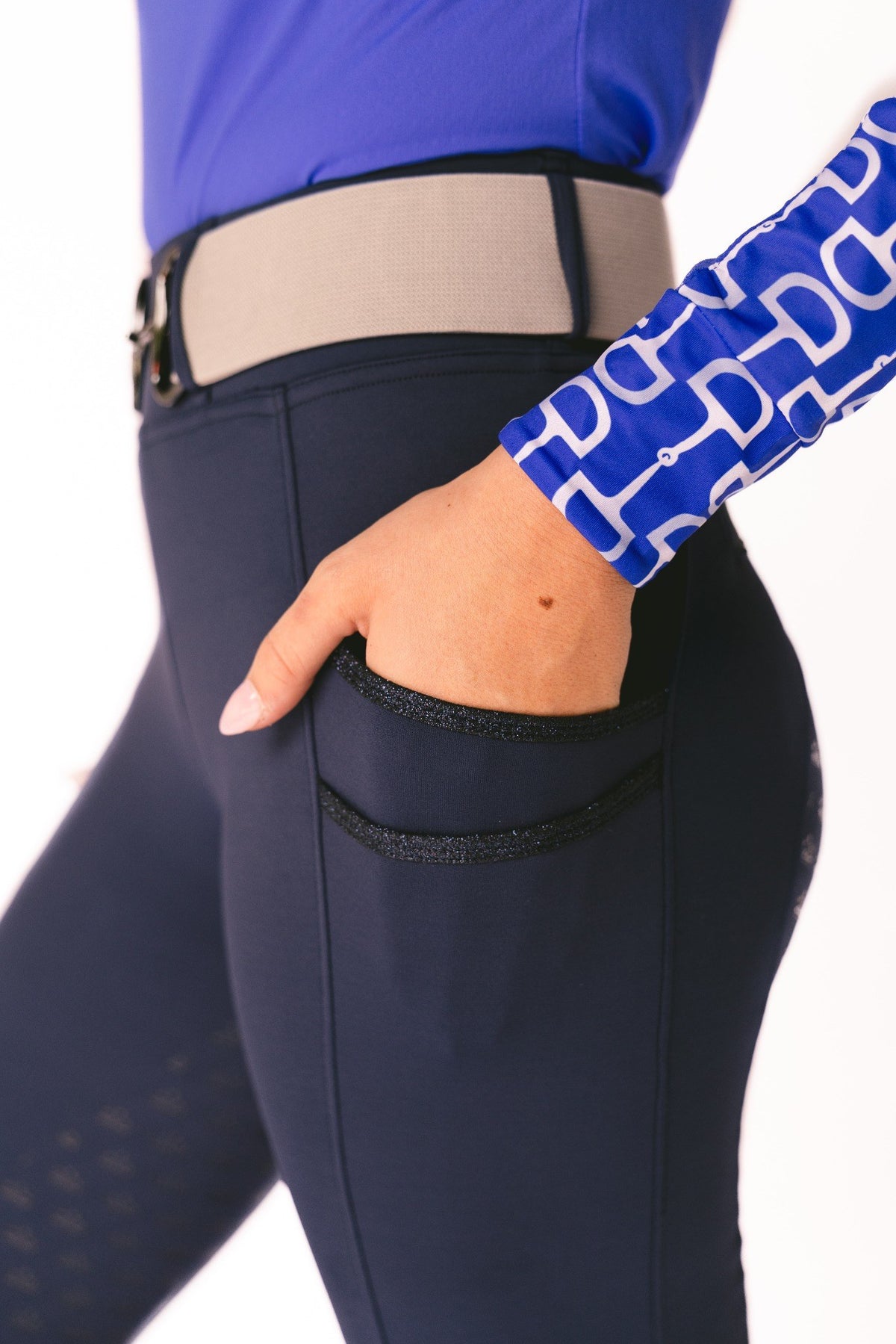 Compression Riding Tight - Navy