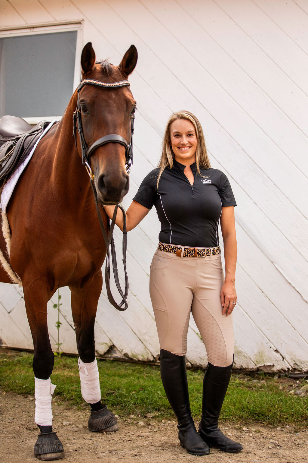 Classic Riding Tights - Tan