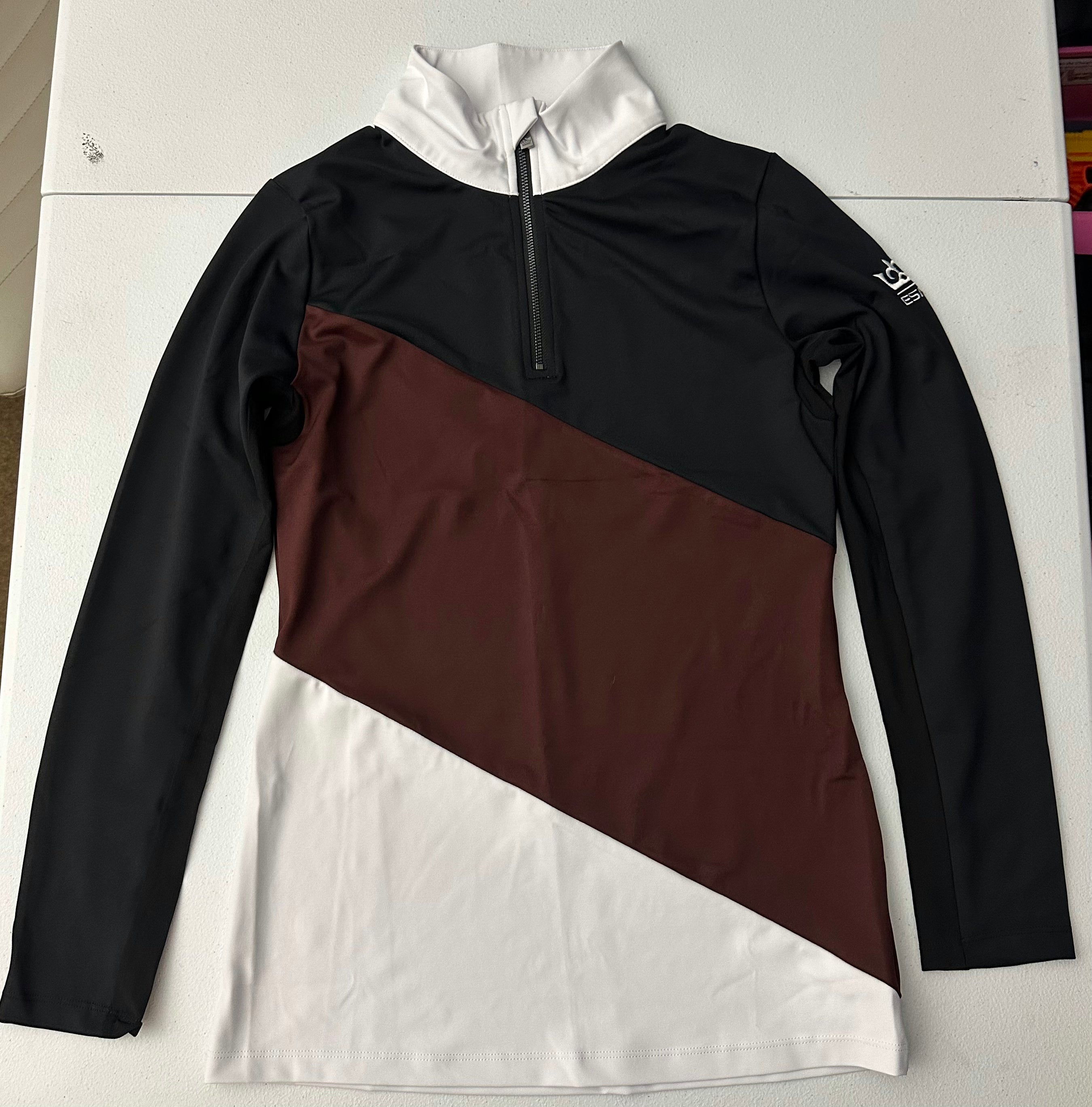 (9) Color Block Shirt MEDIUM