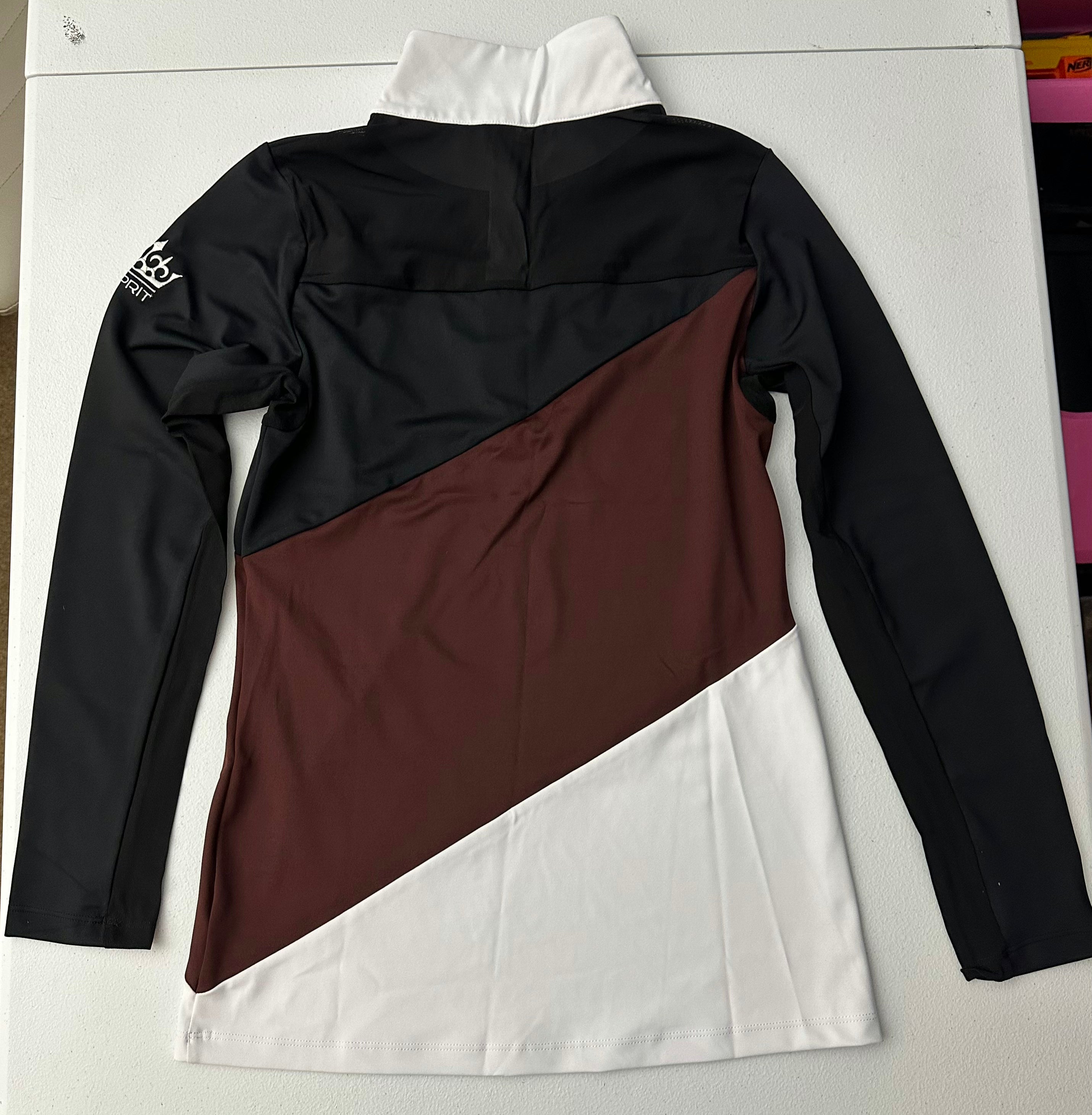 (9) Color Block Shirt MEDIUM