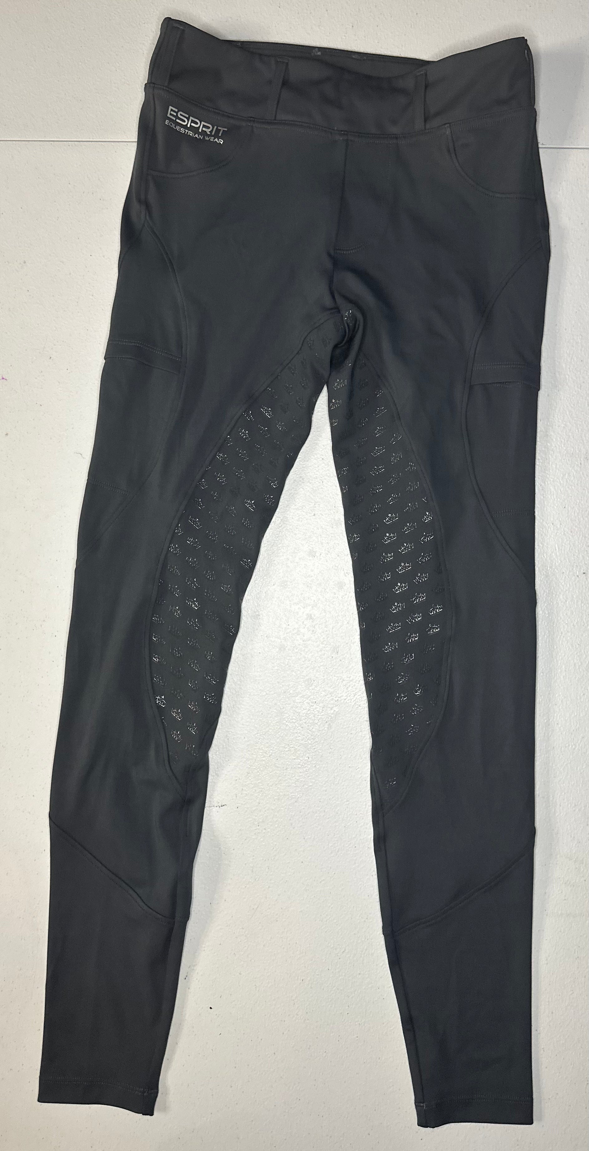 (5) Classic Riding Tight, Slate Grey, Size SMALL