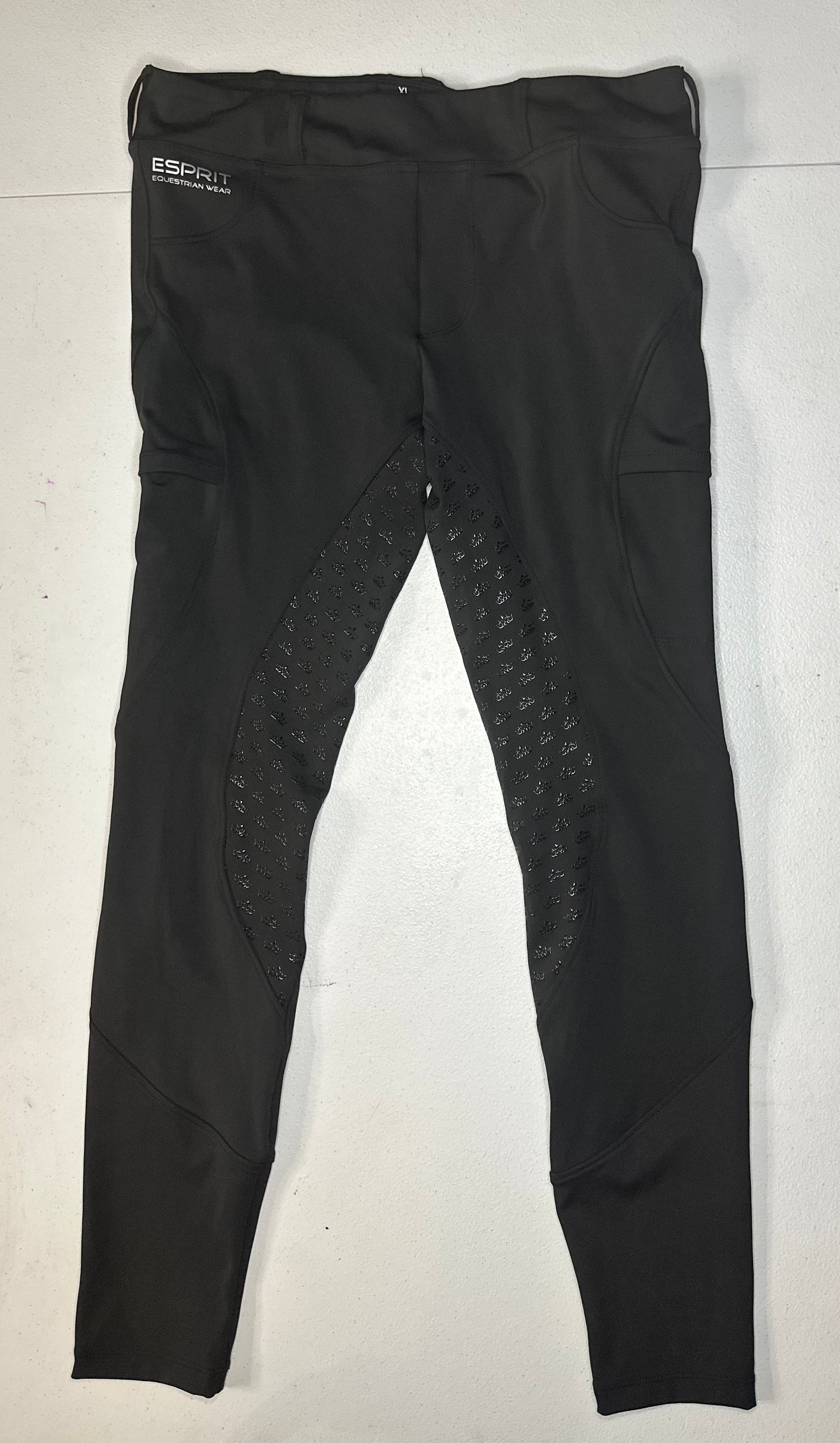 (6) Classic Riding Tight, Black, Size XL