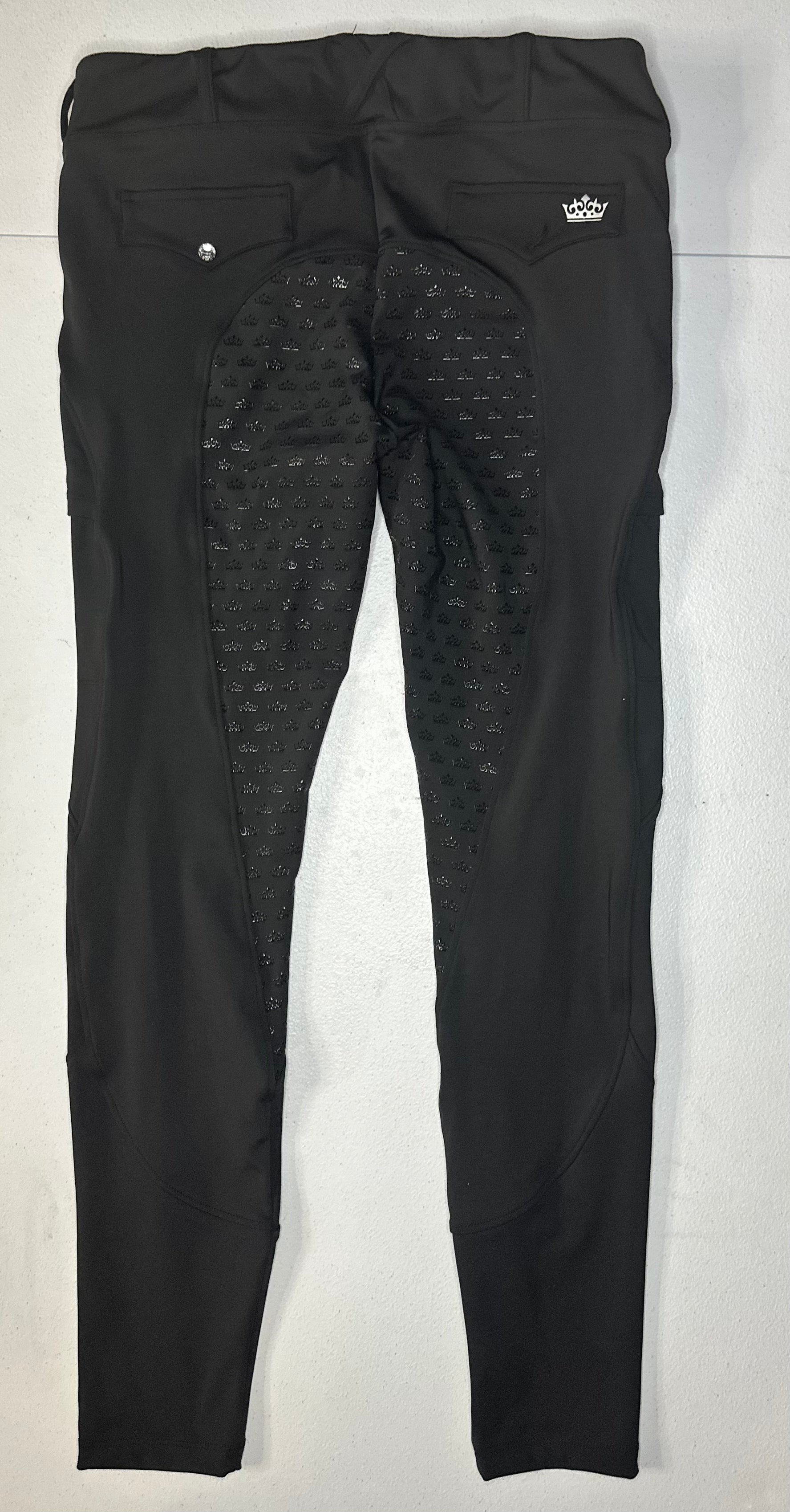 (6) Classic Riding Tight, Black, Size XL