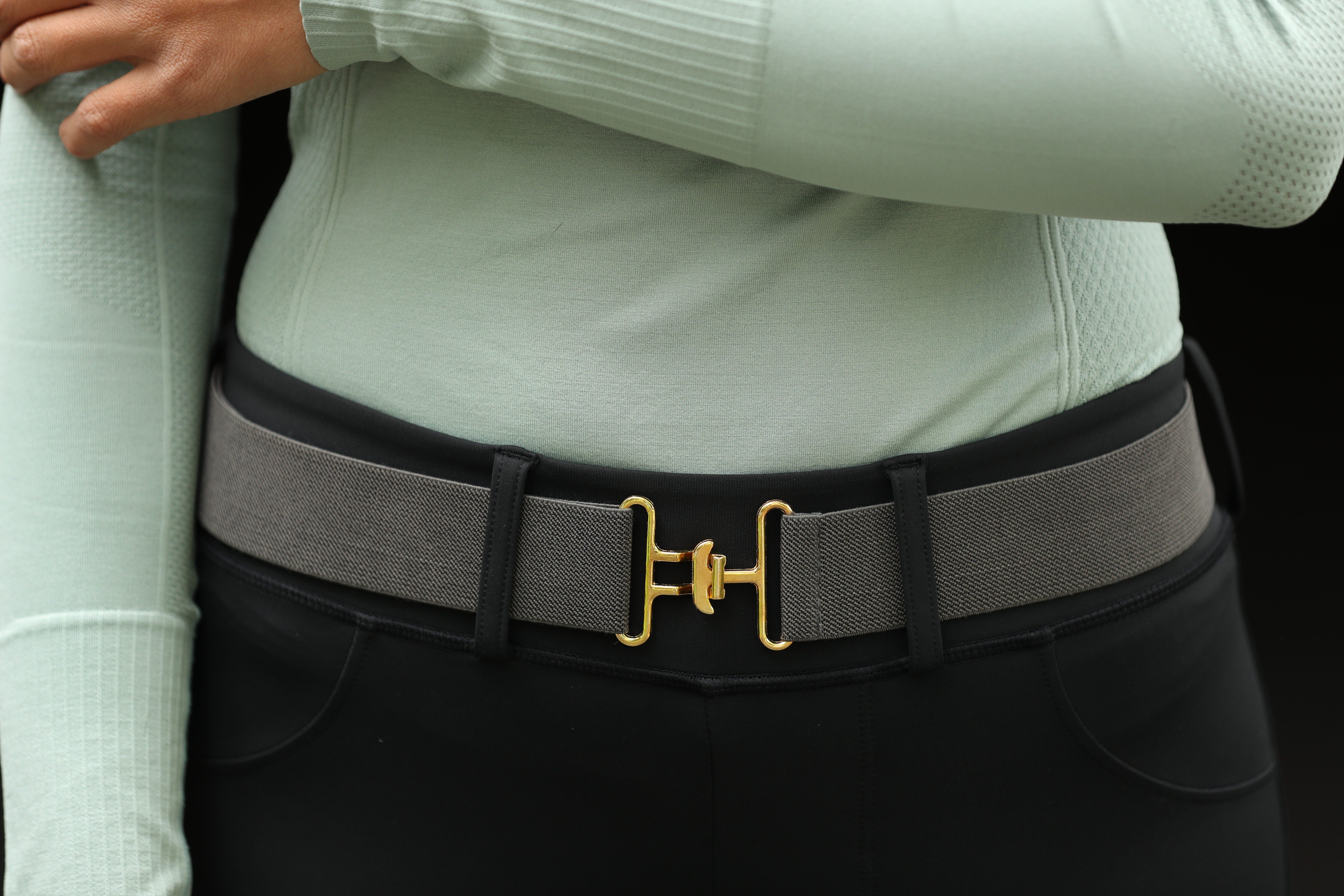 Surcingle Belt - Dark Grey