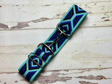 Load image into Gallery viewer, Snaffle Belt - Blue Aztec
