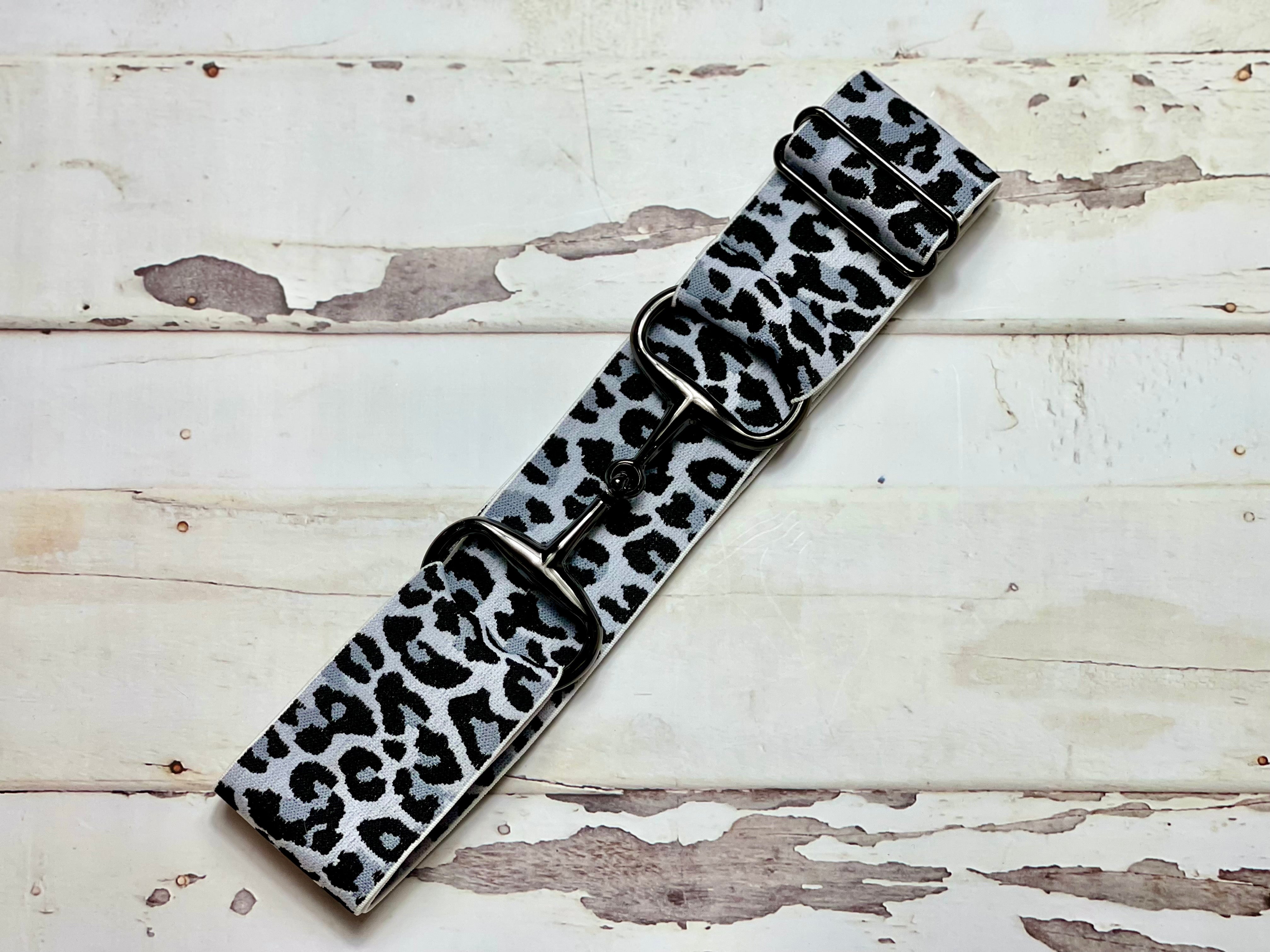 Snaffle Belt - Snow Leopard