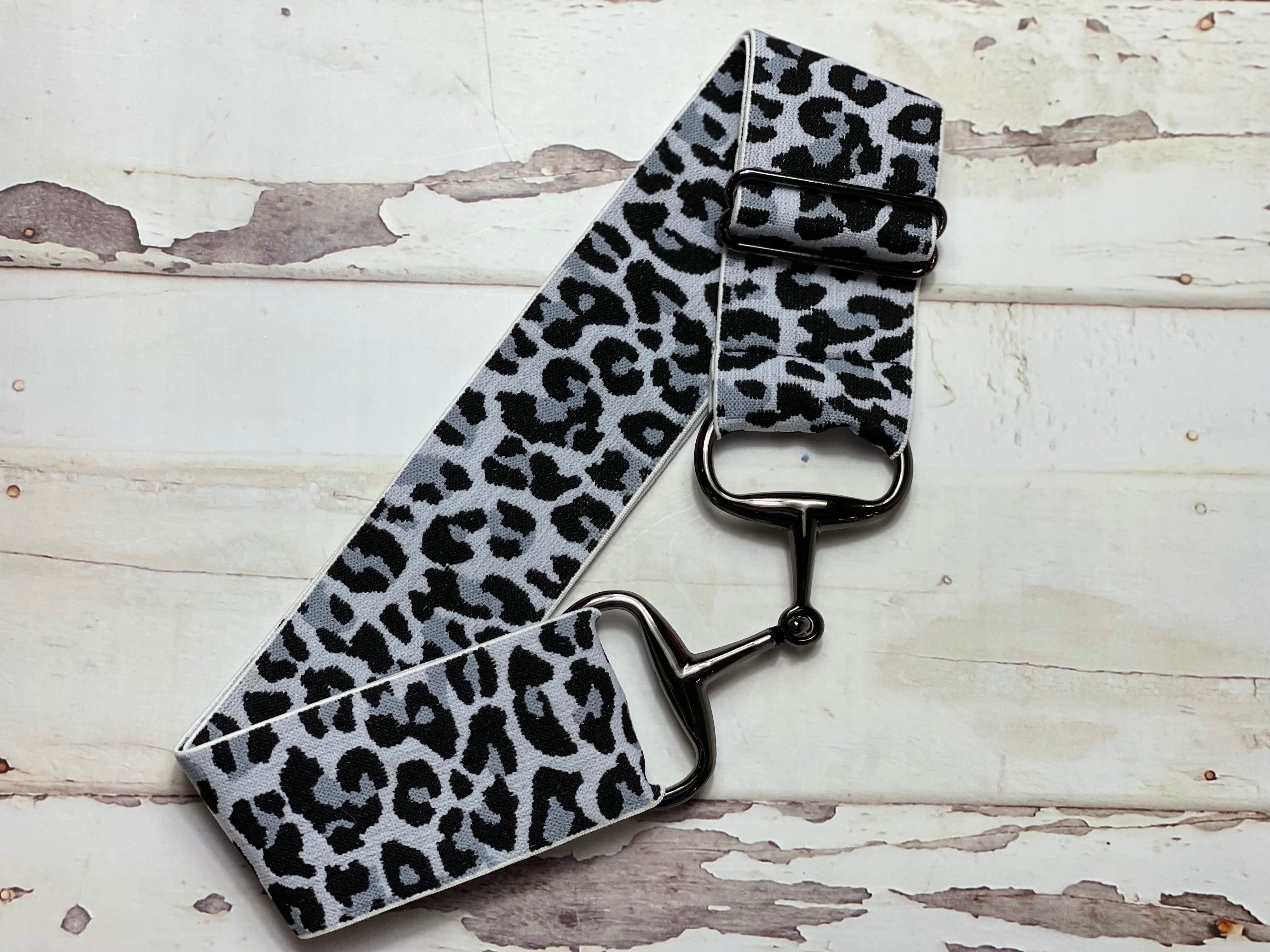 Snaffle Belt - Snow Leopard