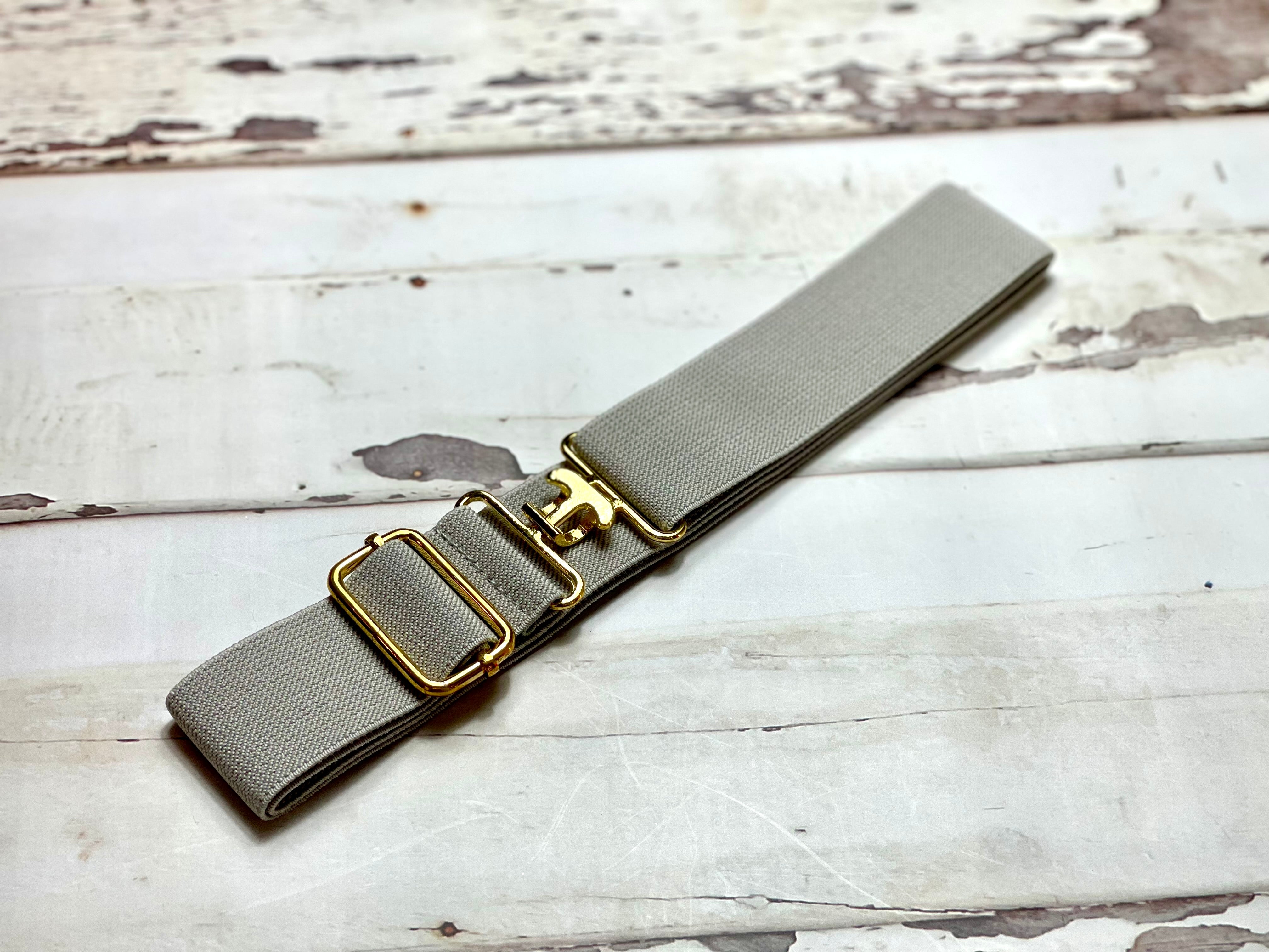 Surcingle Belt - Light Grey