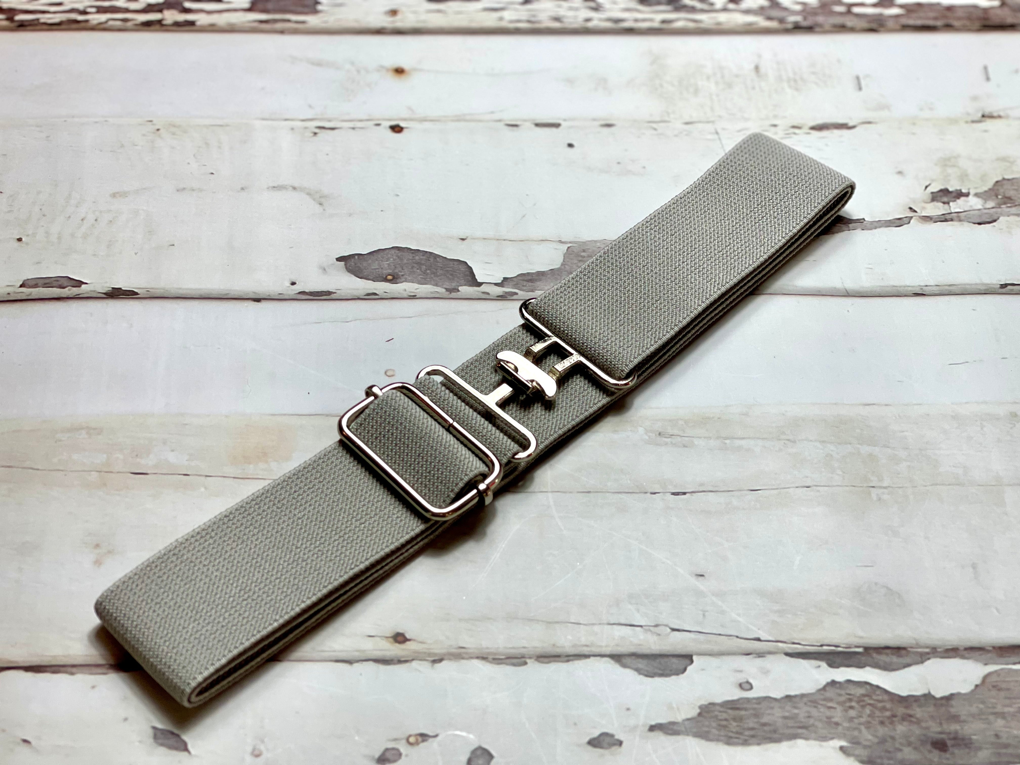 Surcingle Belt - Light Grey