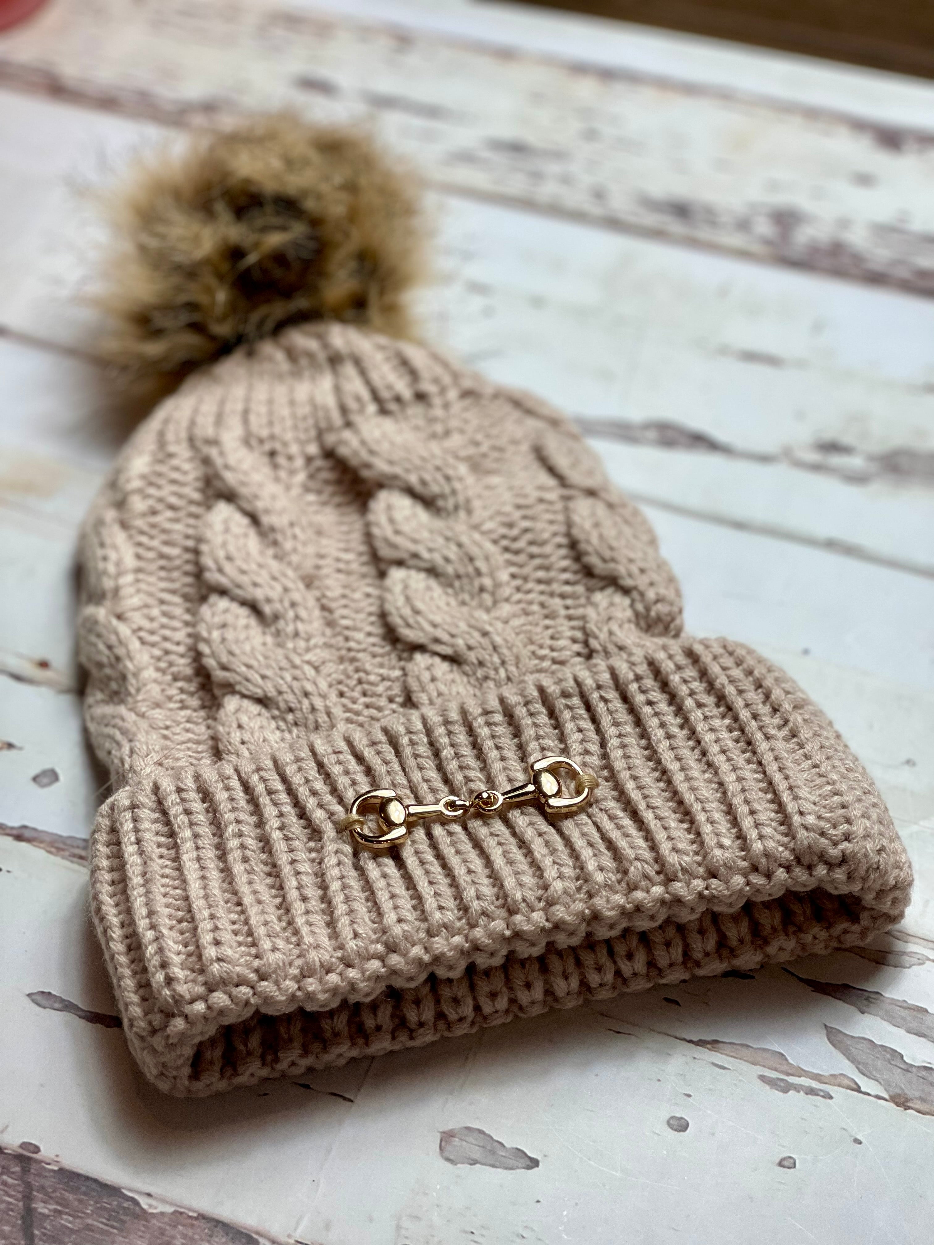 Snaffle Beanie - Sand