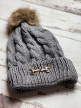 Load image into Gallery viewer, Snaffle Beanie - Grey
