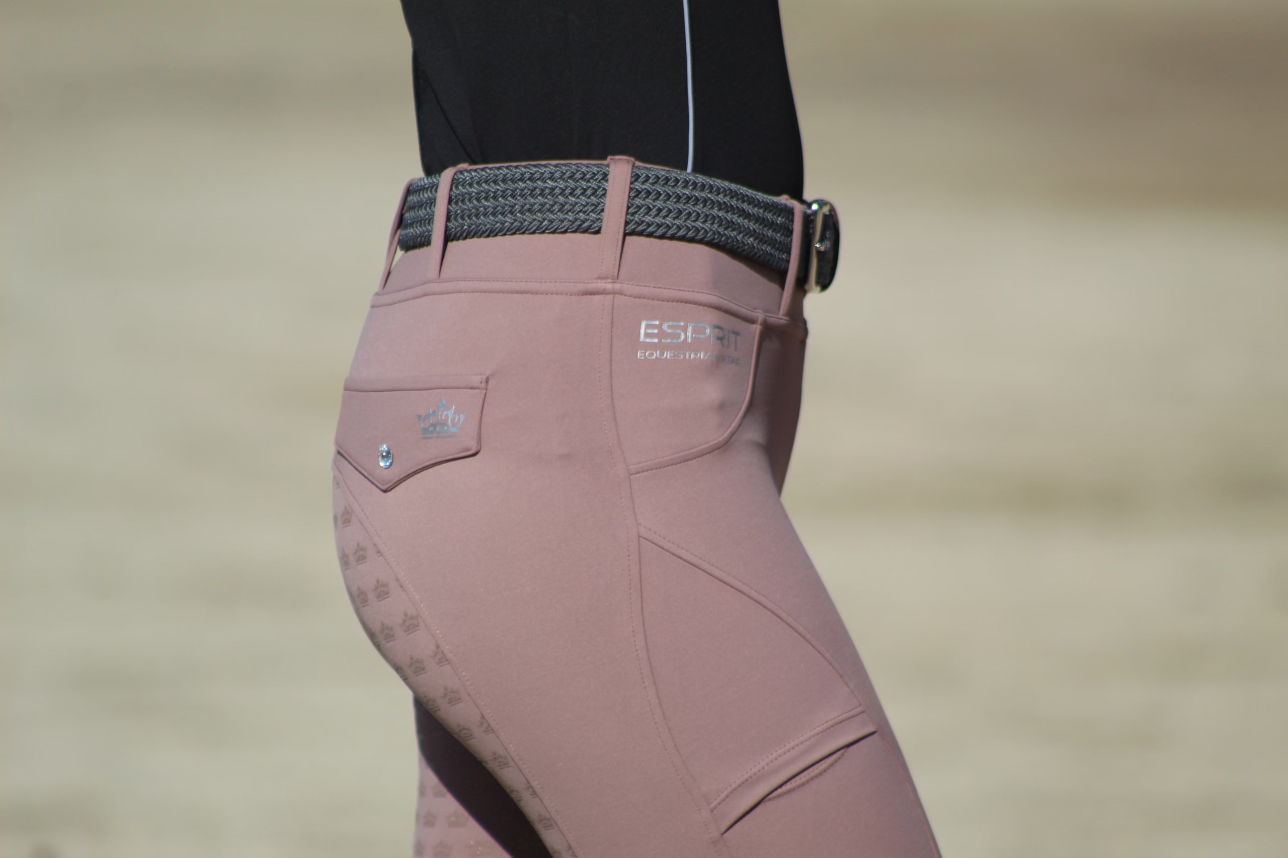 Classic Riding Tight - Dusty Rose