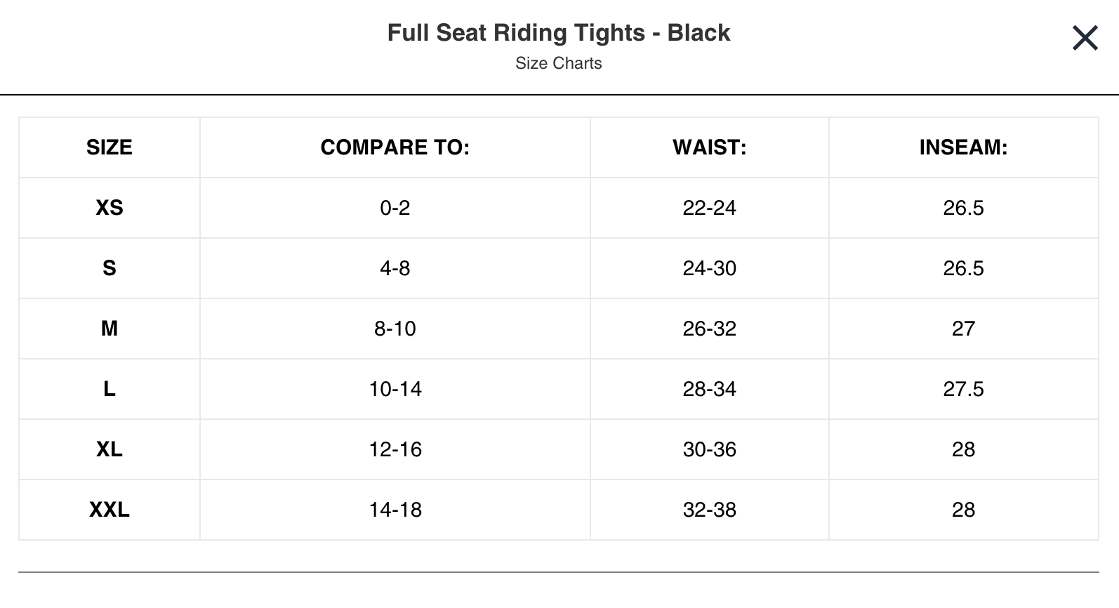 Classic Riding Tight - Cinnamon