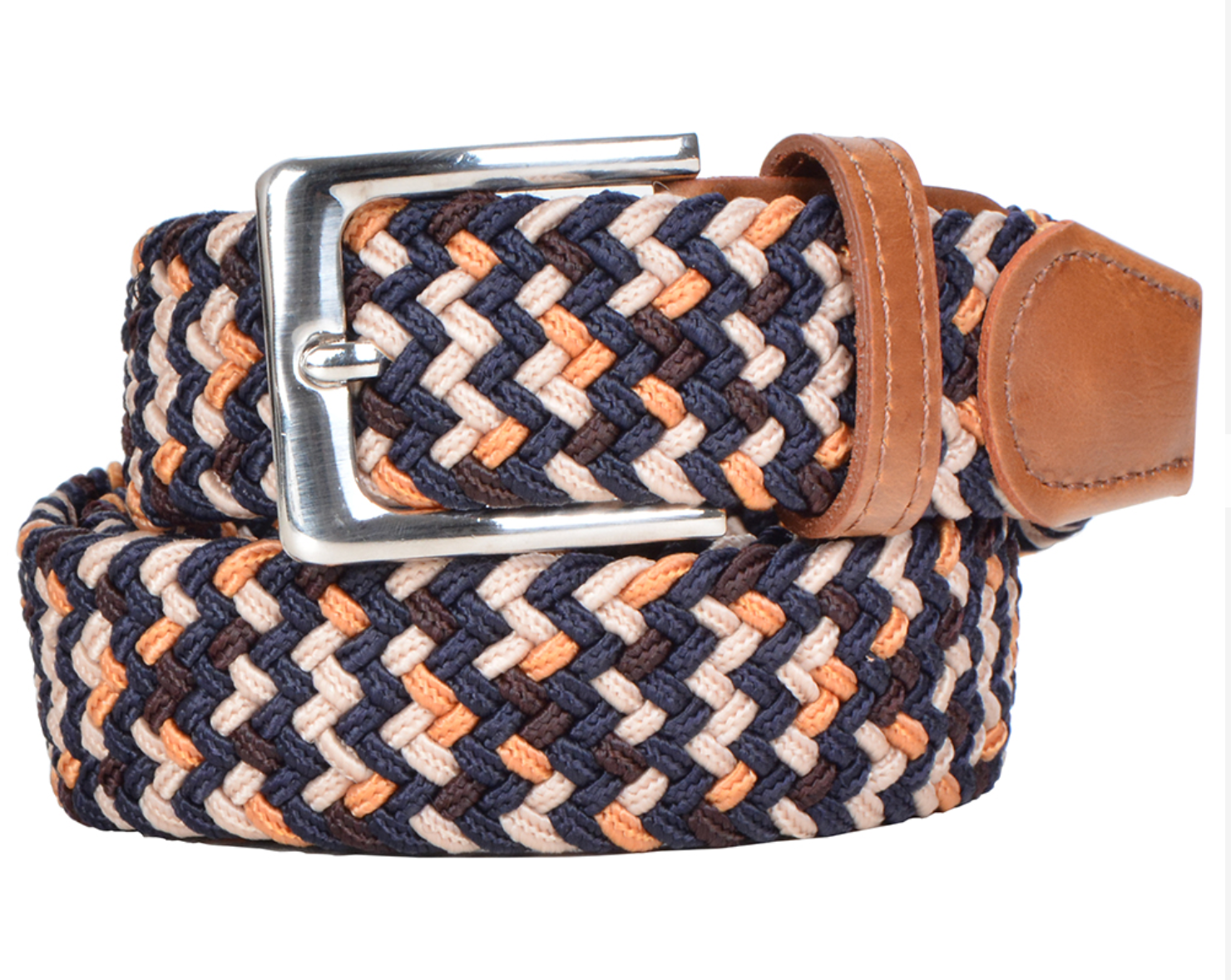 Woven Belt - Sand Multi