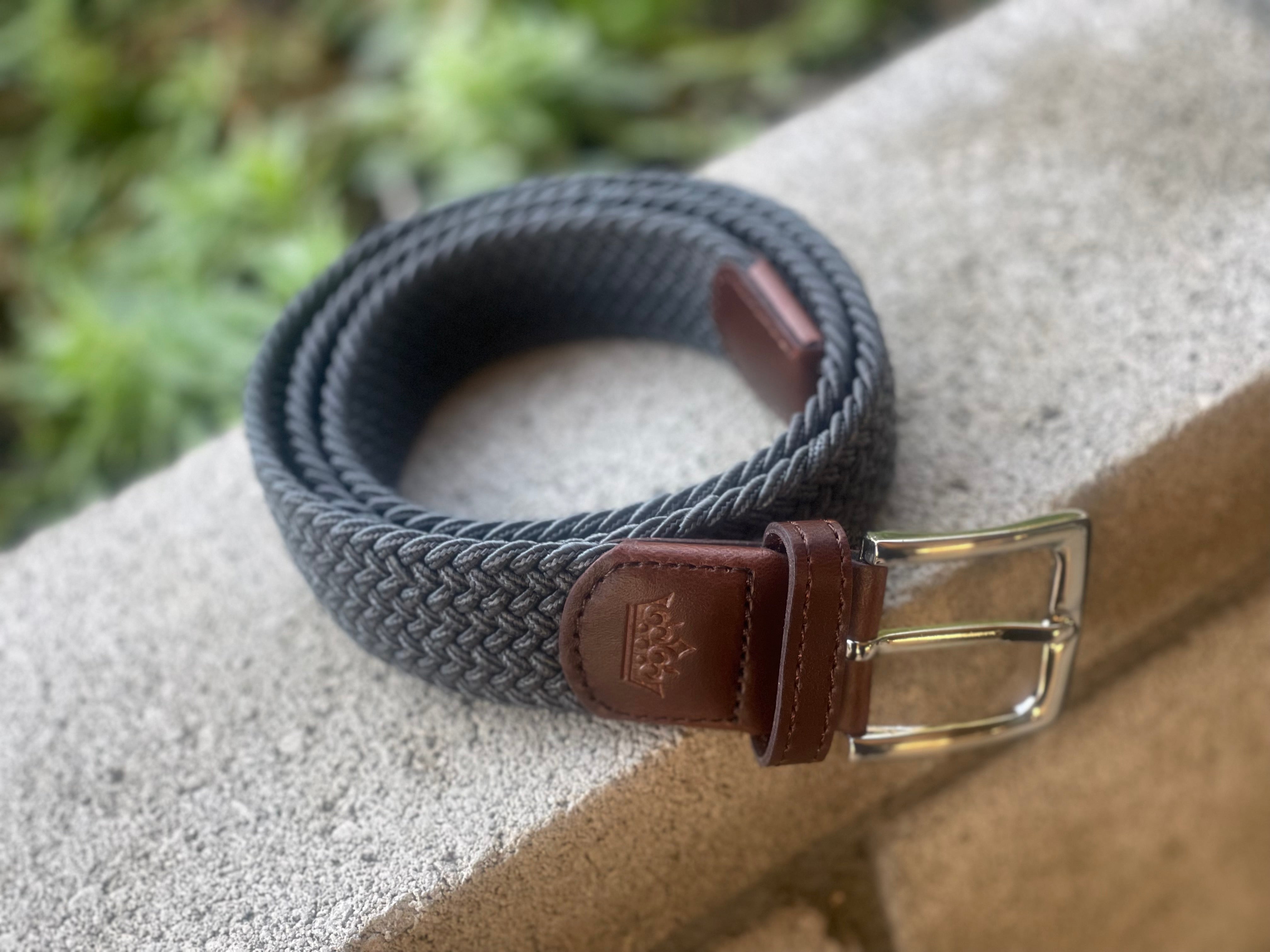 Woven Belt - Grey