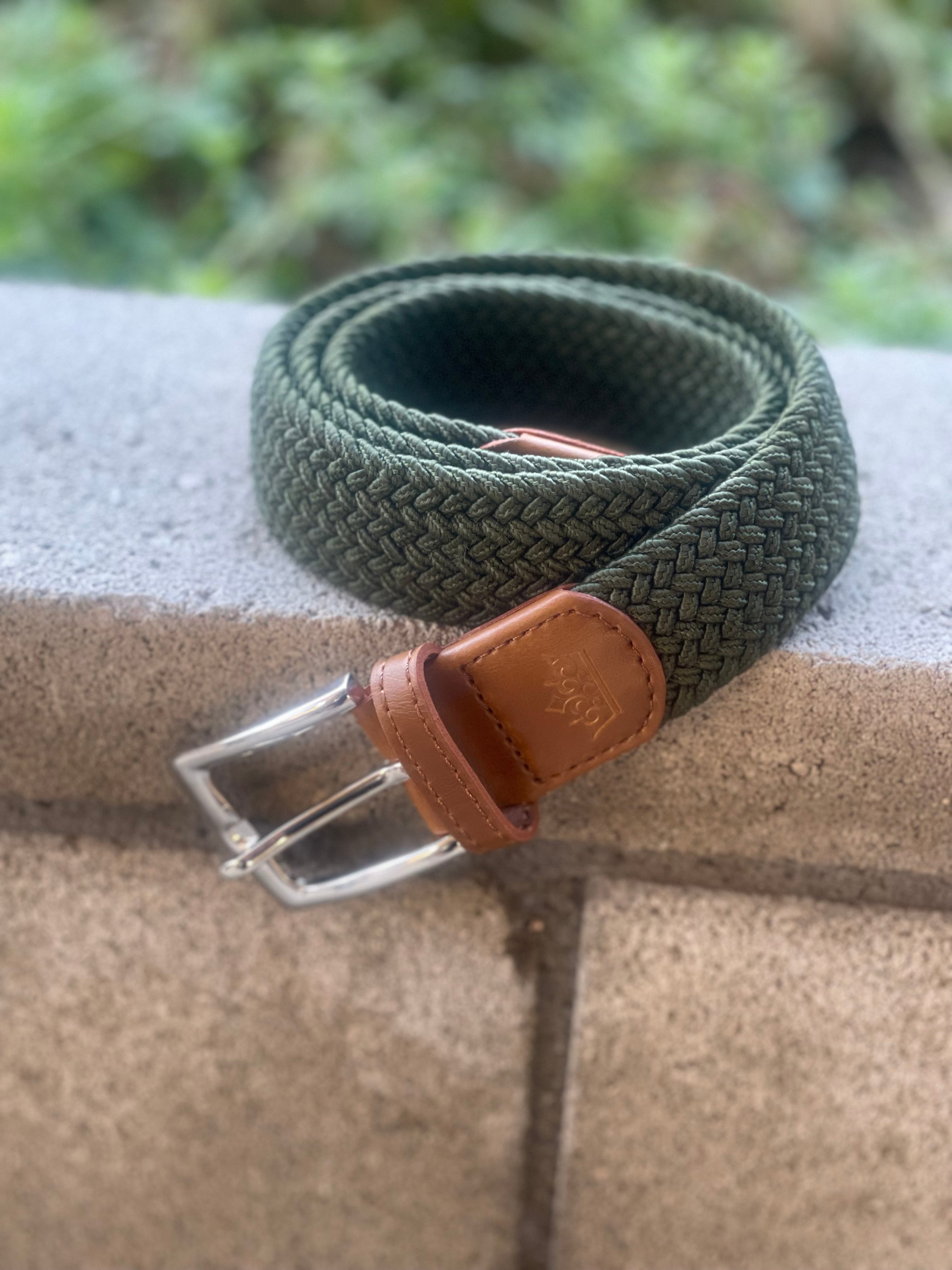 Woven Belt - Green